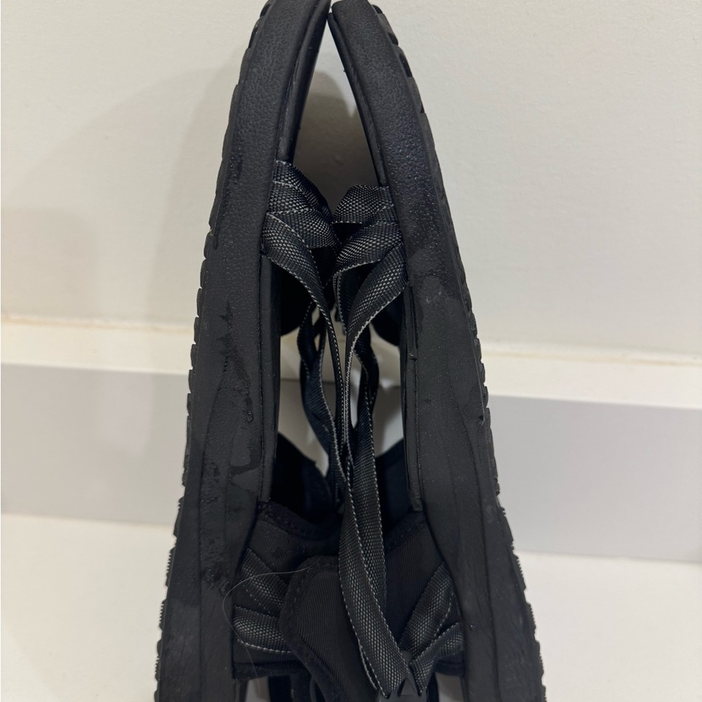 Columbia Black Sport Sandals With Velcro Straps View 4